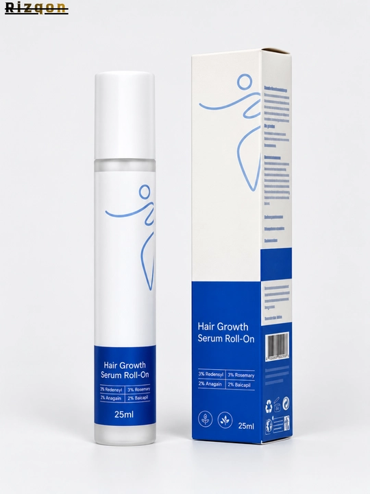 Сыворотка для роста волос Hair Growth Serum Rooll-on Bodywise, 25 мл, от выпадения