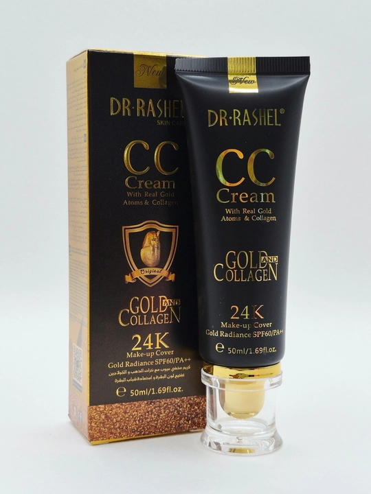 DR.RASHEL 24K Gold & Collagen tonal CC-krem, SPF60/PA++, 50 ml - 
