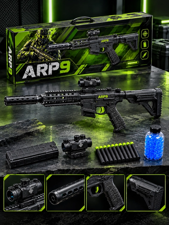 ARP9 o‘yin avtomati, optik nishongoh va aksessuarlar bilan - 