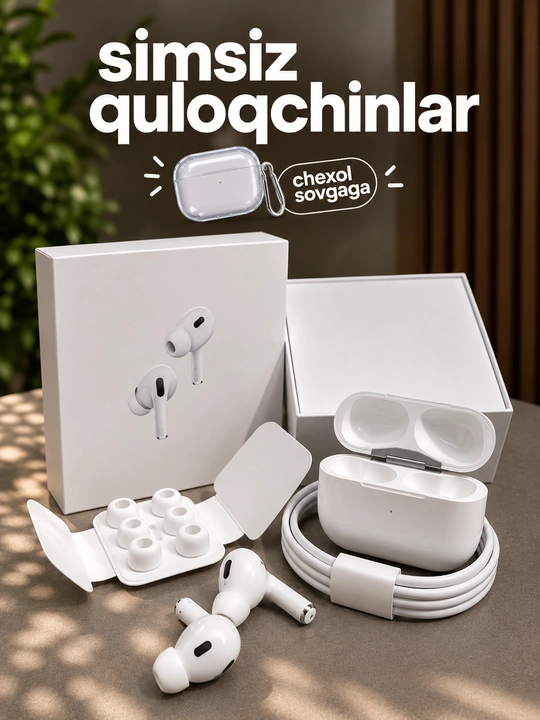 Simsiz quloqchinlar, Bluetooth, zamonaviy sensorli ekran, barcha turdagi telefonlar uchun - 
