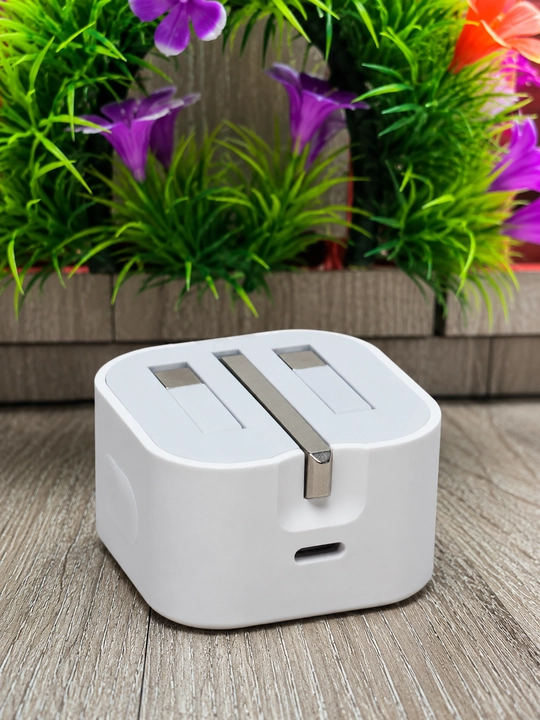 IPhone Zaryadnik 20W 3 Pin, Tez Zaryadlovchi Adapter USB-C
