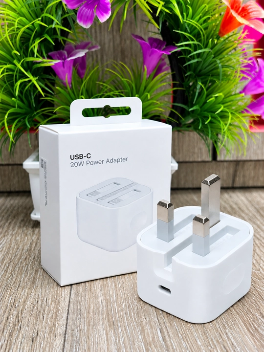 IPhone Zaryadnik 20W 3 Pin, Tez Zaryadlovchi Adapter USB-C