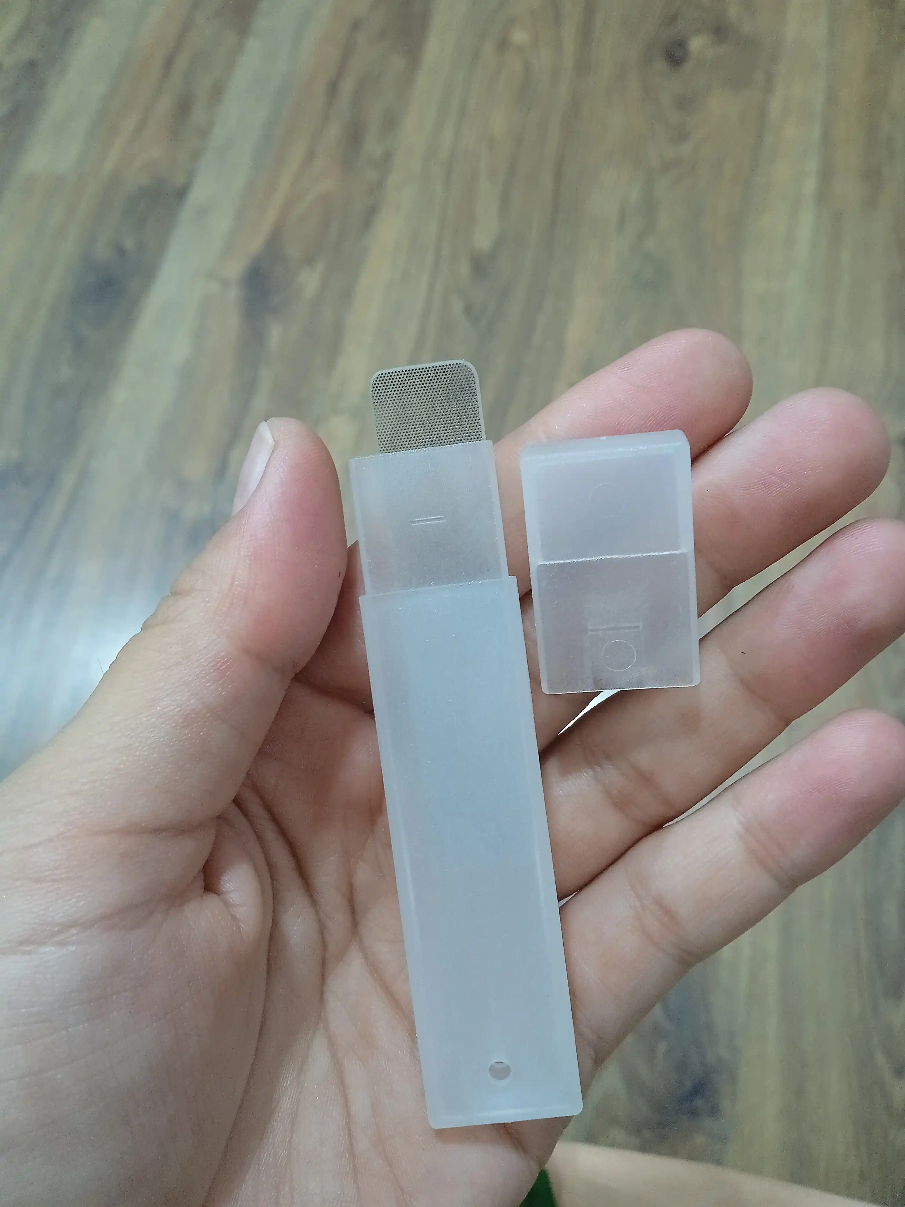 Tirnoqlar uchun, sayqallash uchun, manikyur uchun professional nano shisha pilka
