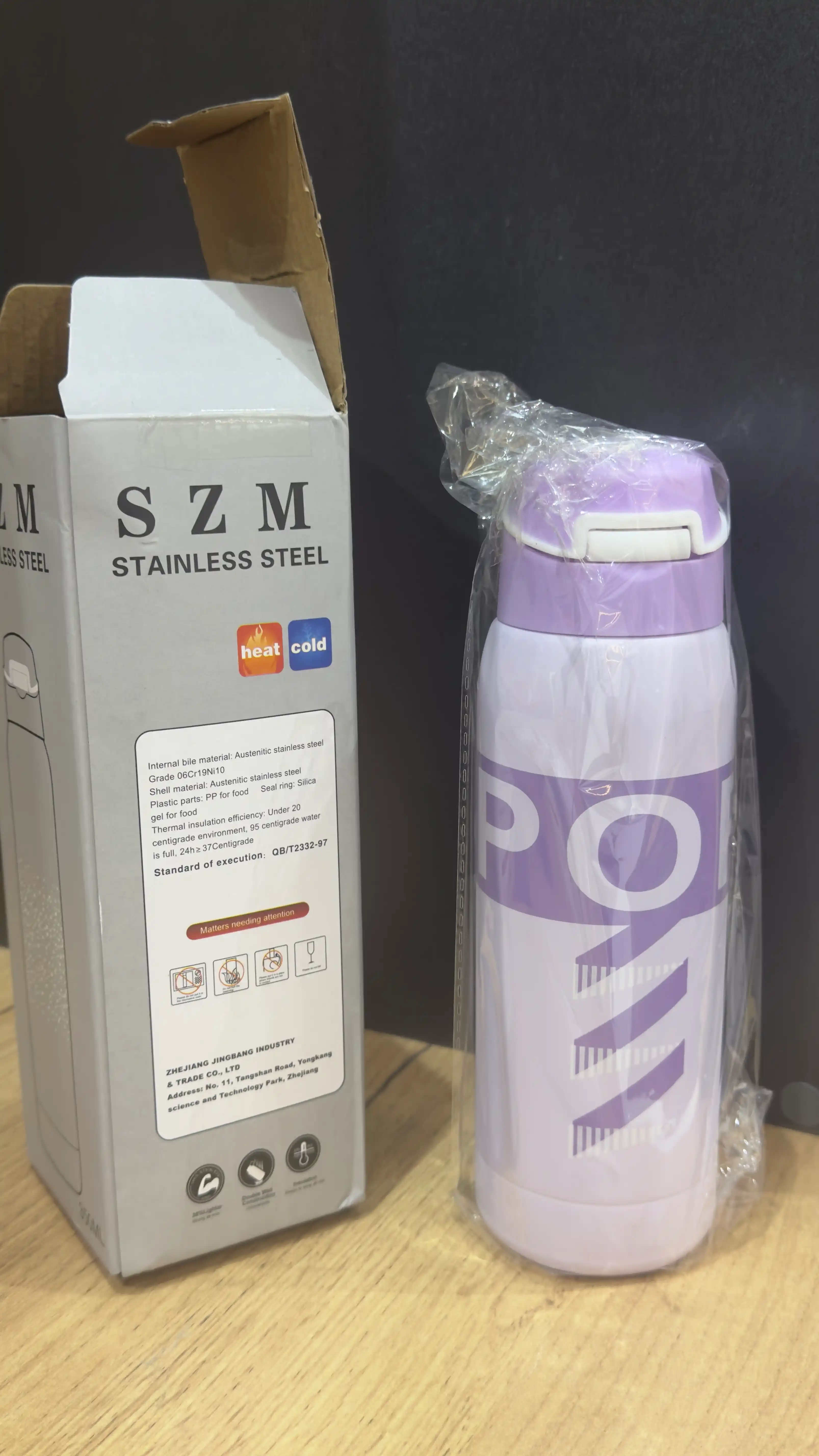 Termos trubkali, bolalar va kattalar uchun sport termosi 350 ml, 500 ml