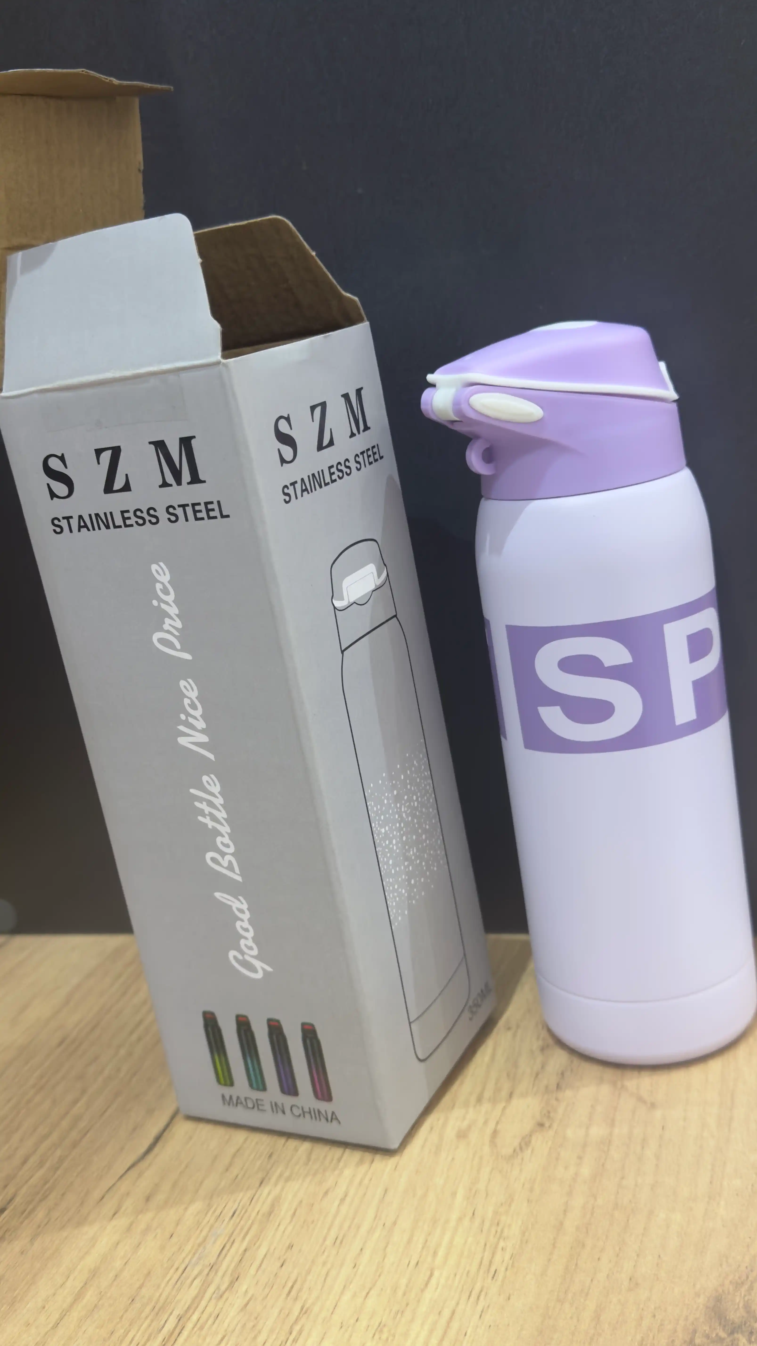 Termos trubkali, bolalar va kattalar uchun sport termosi 350 ml, 500 ml