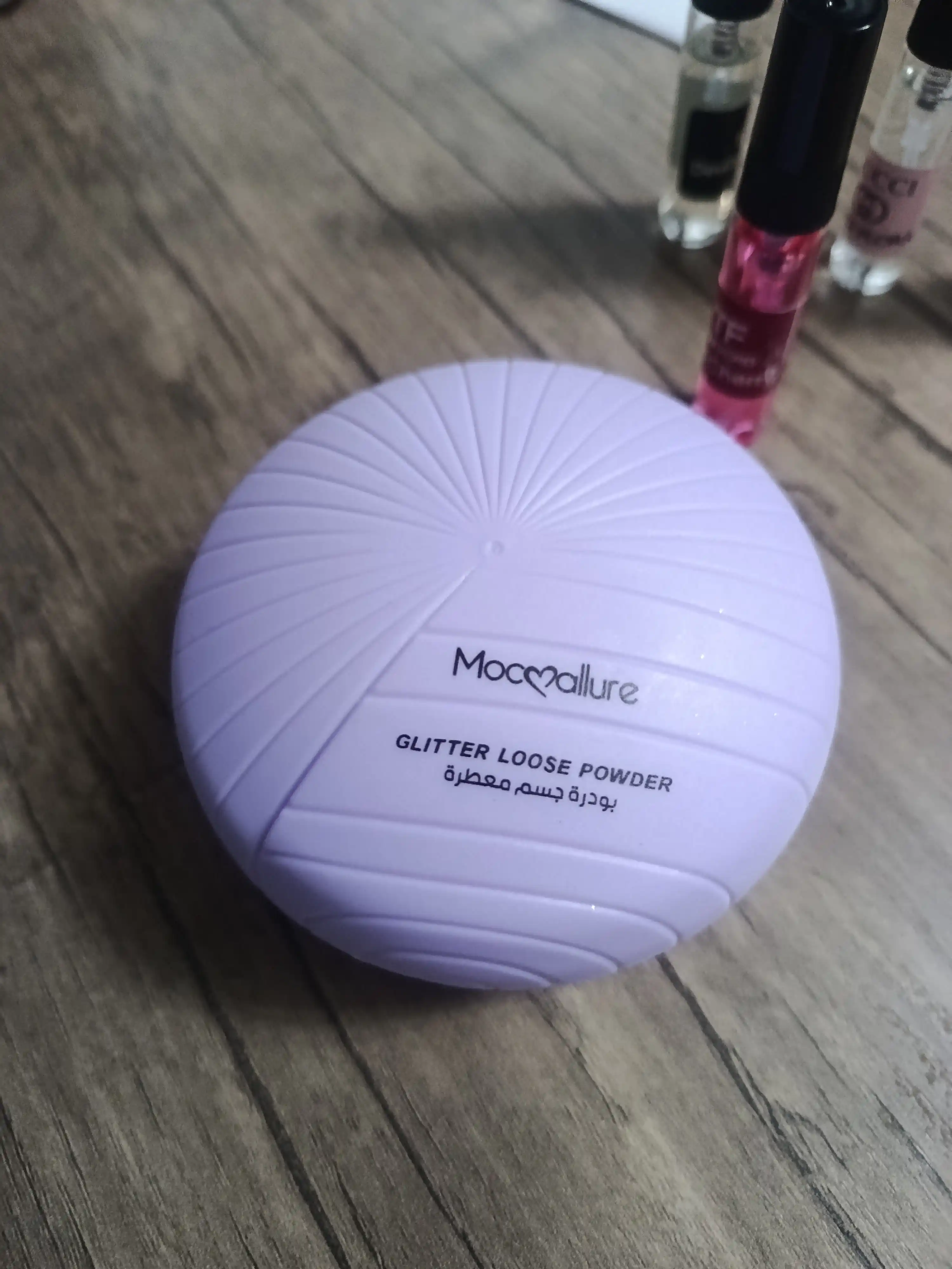 Moccallure White tana uchun iforli upa, 100 g, namlikka chidamli