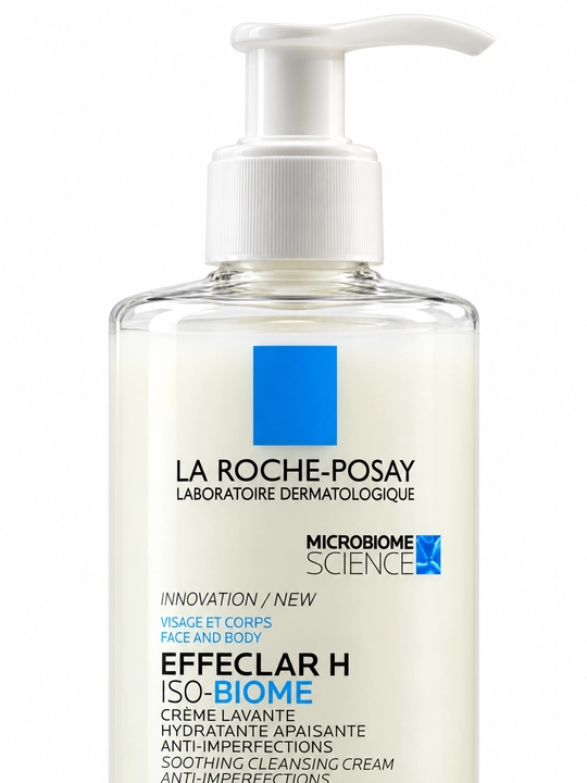 Effaclar H Iso-Biome 390 ml — yuz va tana uchun yumshoq tozalovchi krem