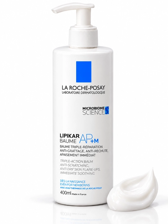 Yuz va tana uchun namlantiruvchi balzam Roche-Posay Lipikar Baume AP+M, 400 ml