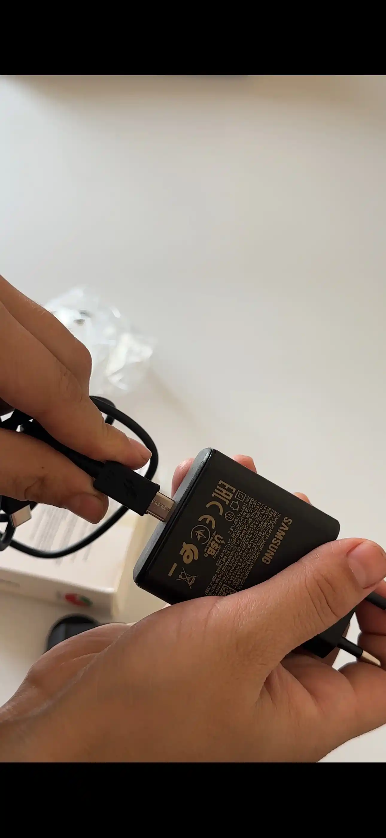 Adapteri, zaryadlovchi qurilma 45WT/Vatt pd tez zaryadlovchi Type-C 8A kabel bilan