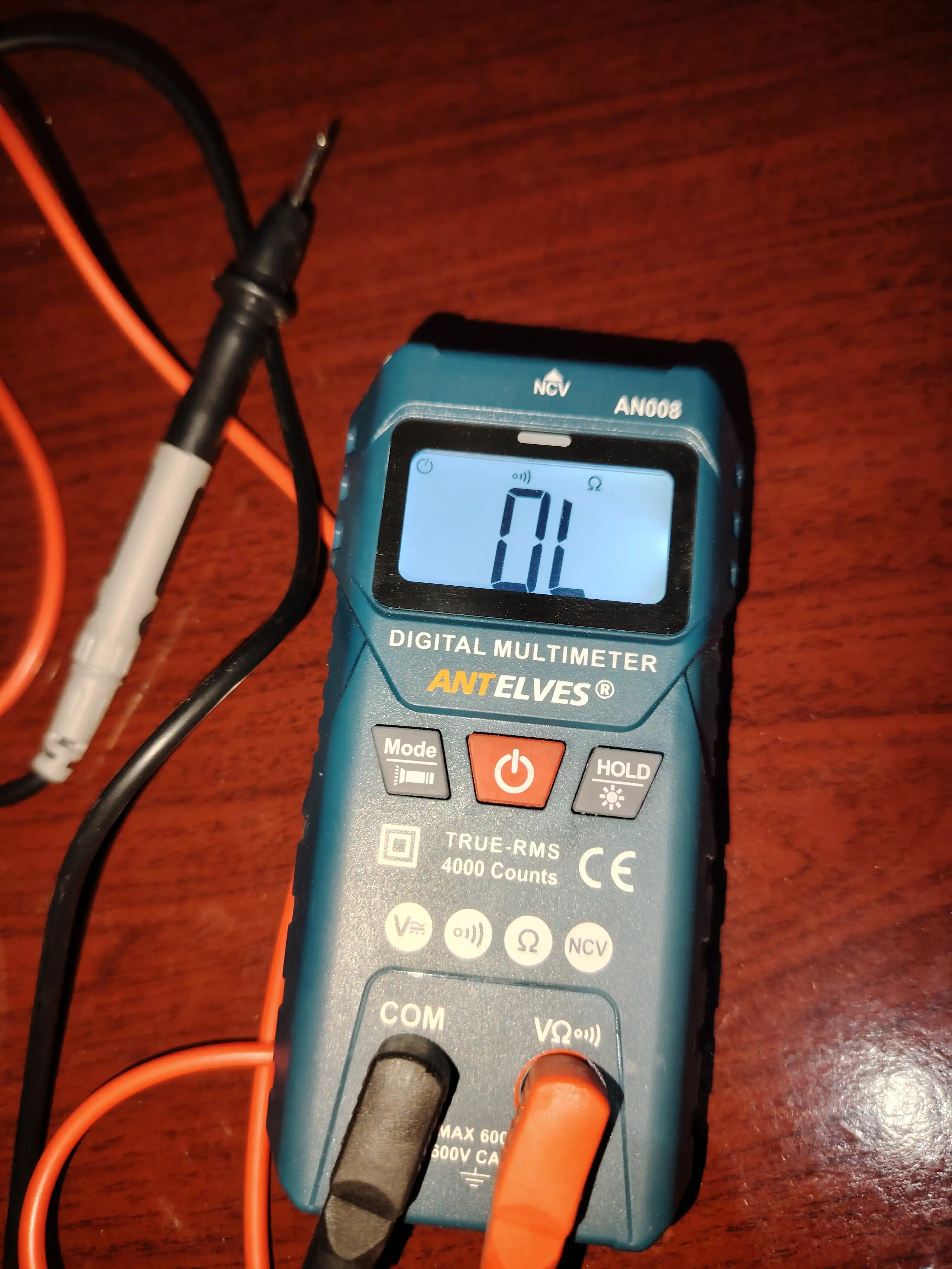 Raqamli avtomatik multimetr, tester, NCV