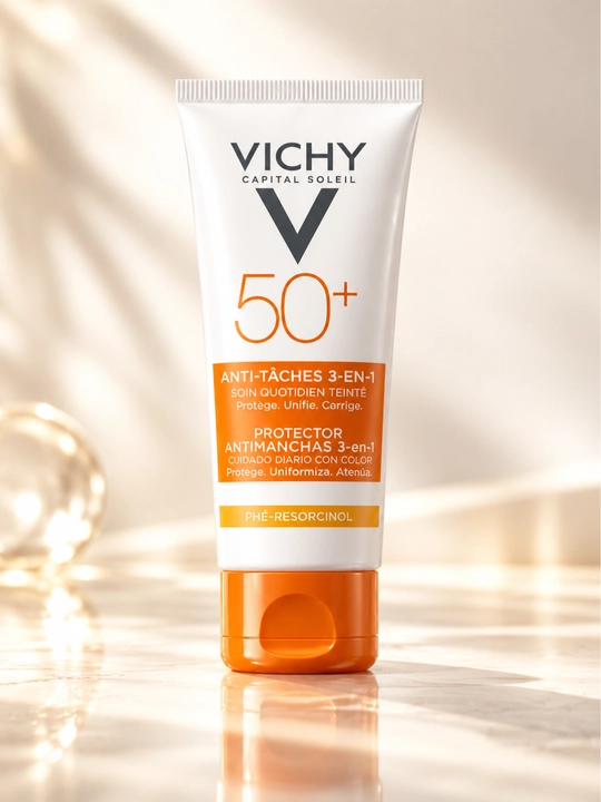 Soleil SPF 50+ — солнцезащитный крем для лица с оттенком