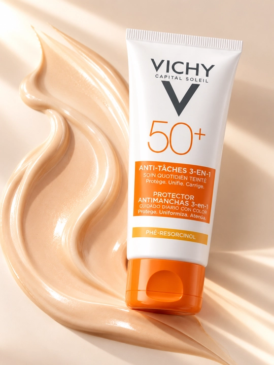 Soleil SPF 50+ — солнцезащитный крем для лица с оттенком