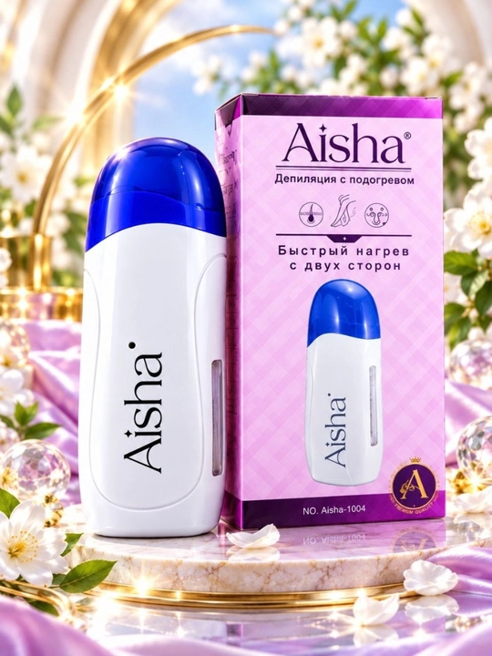 Mum depilyatsiya uchun vosk erituvchi Aisha, rolikli, mumni isitish funksiyasi bilan