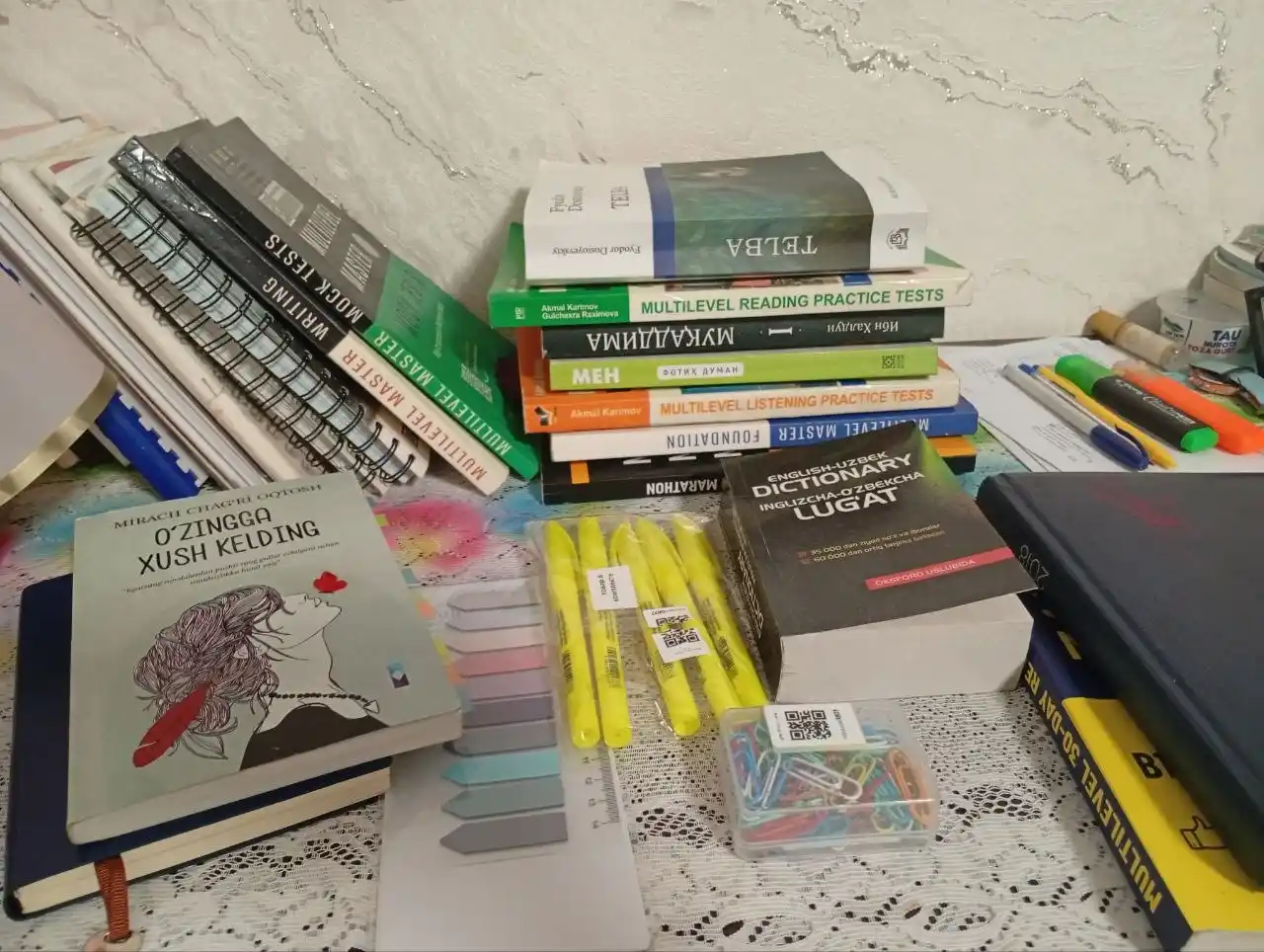 Клейкие стикеры 10 цветов, пастельные цвета, для заметок и выделения