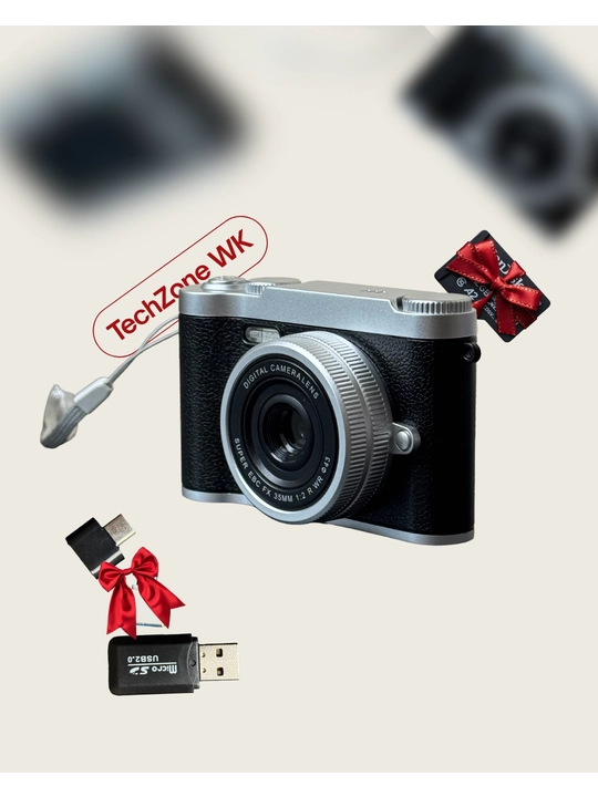 Fotoapparat bolalar va kattalar uchun + 512GB fleshka sovg'a