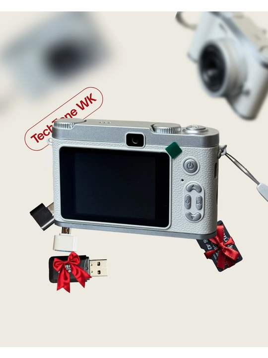 Фотоаппарат для детей и взрослых + флешка 512GB в подарок
