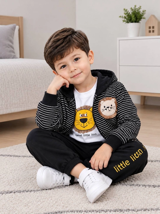 Детский комплект одежды "Alex", тройка, Supreme, 100% хлопок, возраст: 3-4-5-6 лет