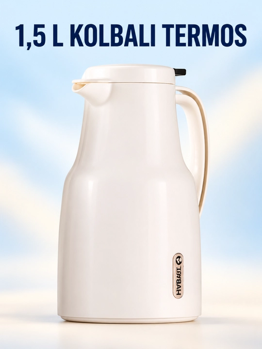 Termos, tutqichli va quyish tumshug‘li ichimlik idishi, 1.5 l