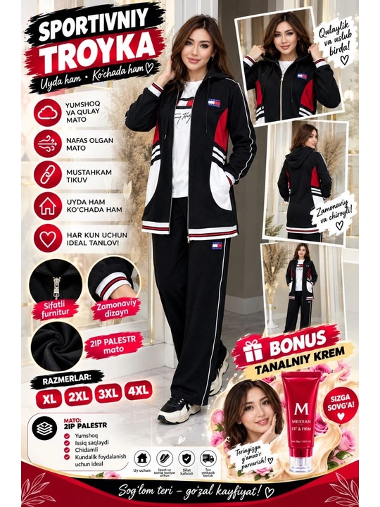 Ayollar sport kostyumi - 