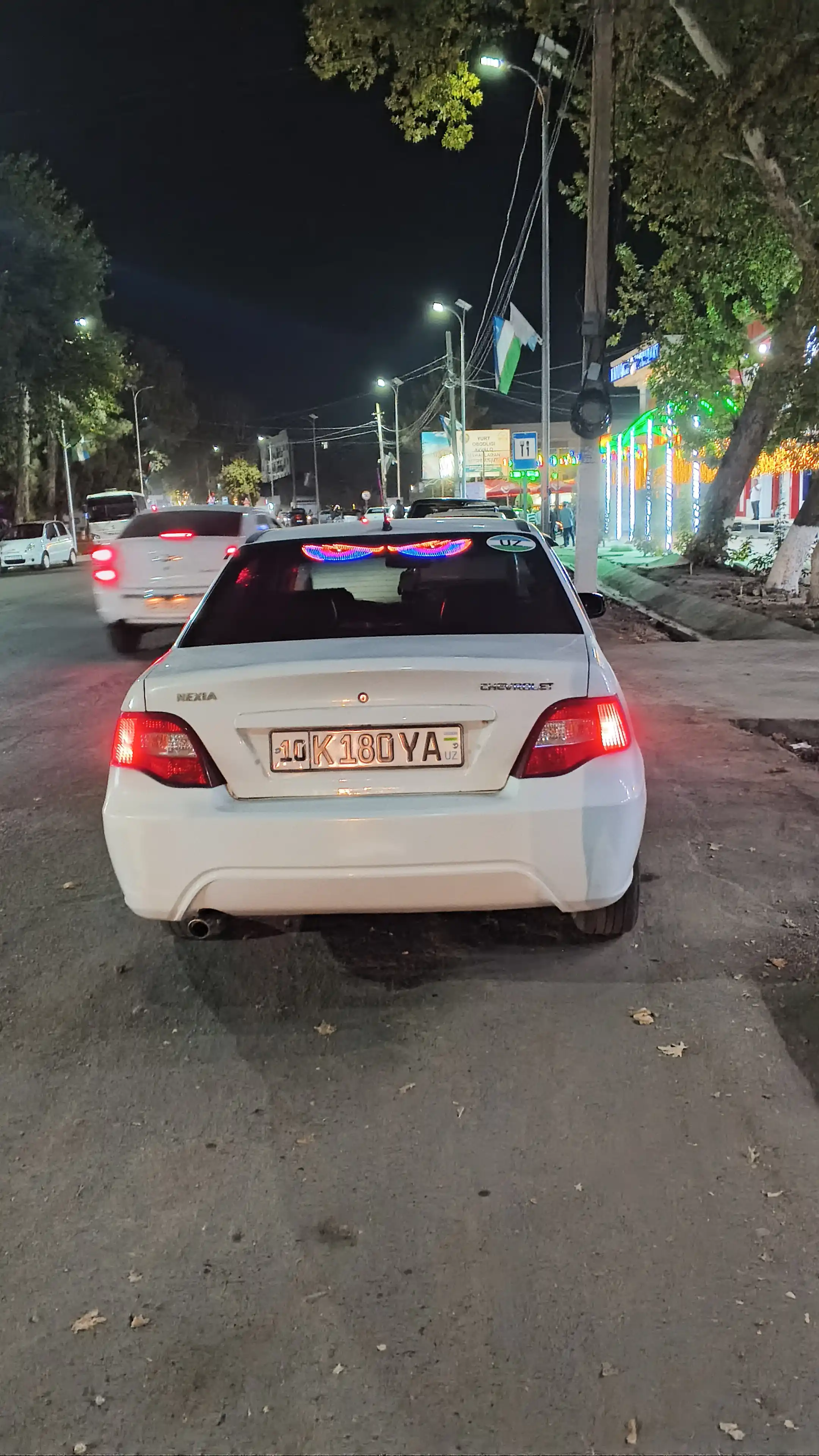 Светодиодная панель Глаза для автомобиля, 11 режимов, Devil Eyes