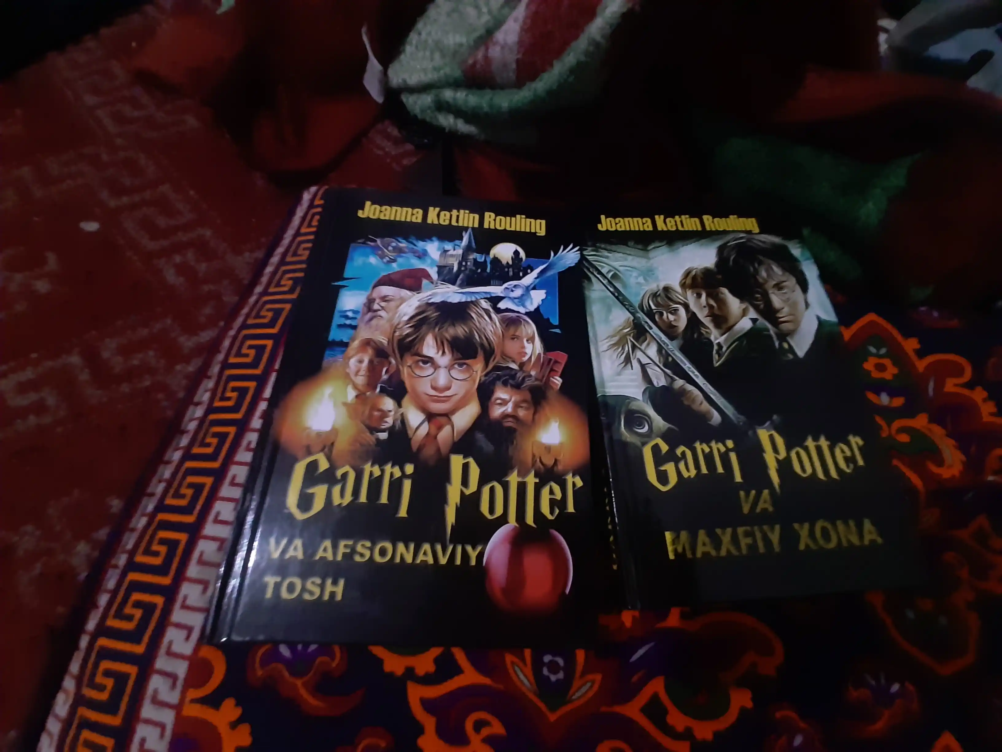 Garri Potter, barcha kitobi, o'zbek tilida