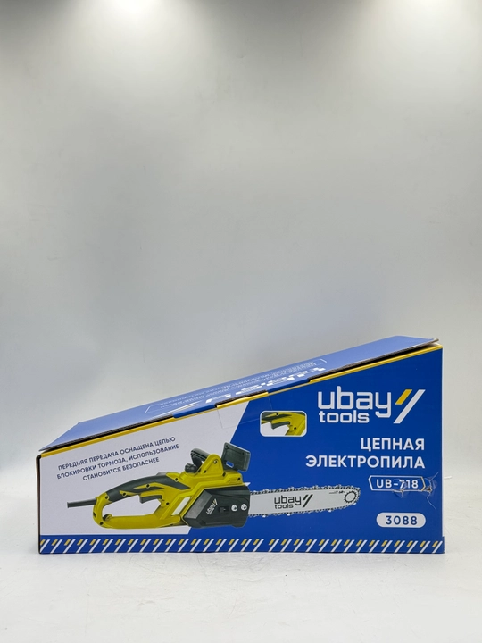 UBAY UB-718 elektr zanjirli arra, 2200 Vt, 40,5 sm shina, avtomatik moylash