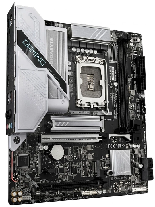 Ona plata GIGABYTE B860M GAMING WIFI6, LGA 1851, DDR5, PCIe 5.0, Wi-Fi 6, mATX, oyin uchun