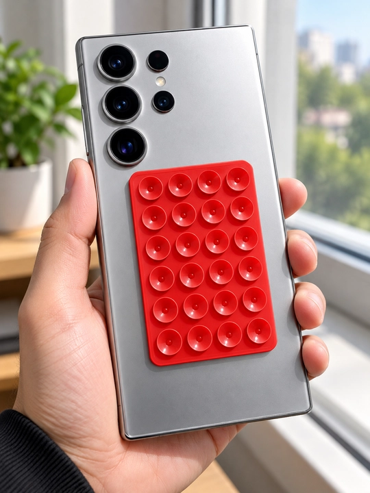 Telefon uchun silikon vakuumli ushlagich - 