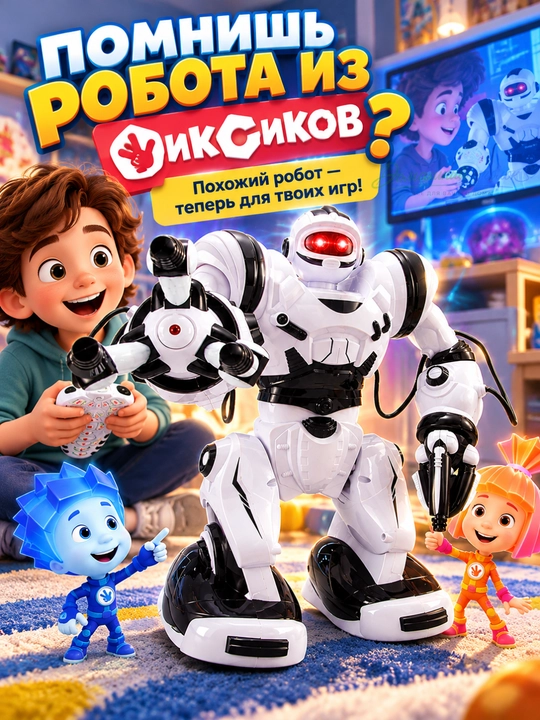 Interaktiv robot Calvin 28091, pultli, 67 funksiya, raqs, kung-fu, ovoz va chiroq - 