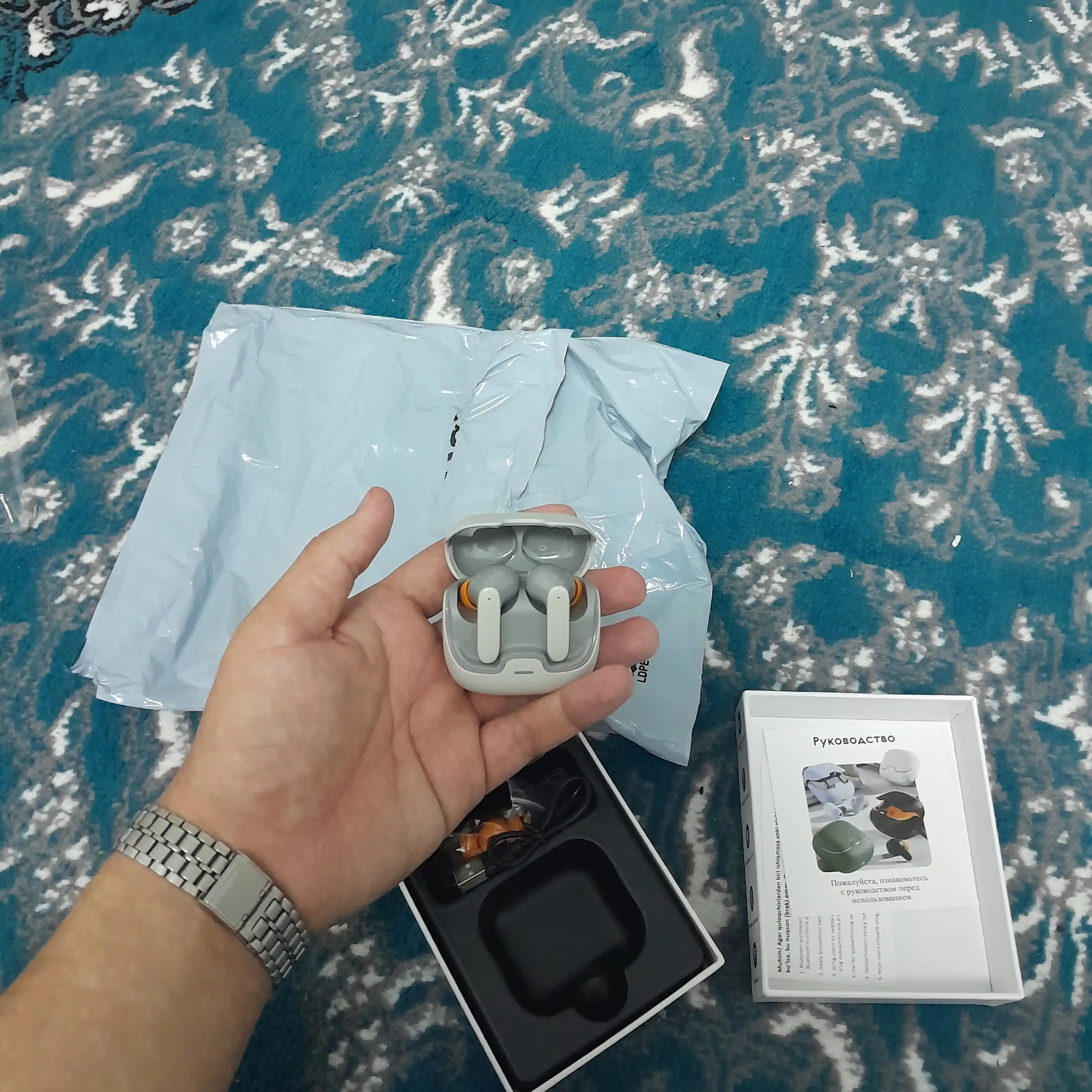 Simsiz Bluetooth quloqchinlar, TWS sensorli naushnik, iPhone va Android uchun mos, YL01