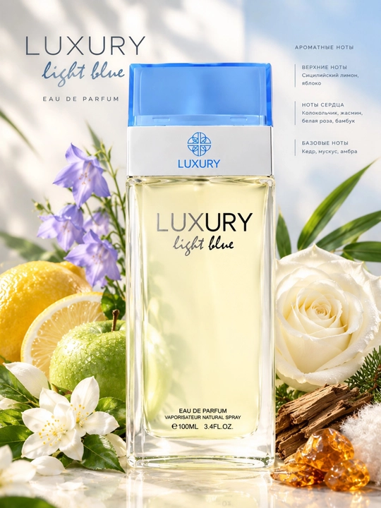 Женский парфюм Light Blue — свежий аромат в стиле Dolce&Gabbana Light Blue - 