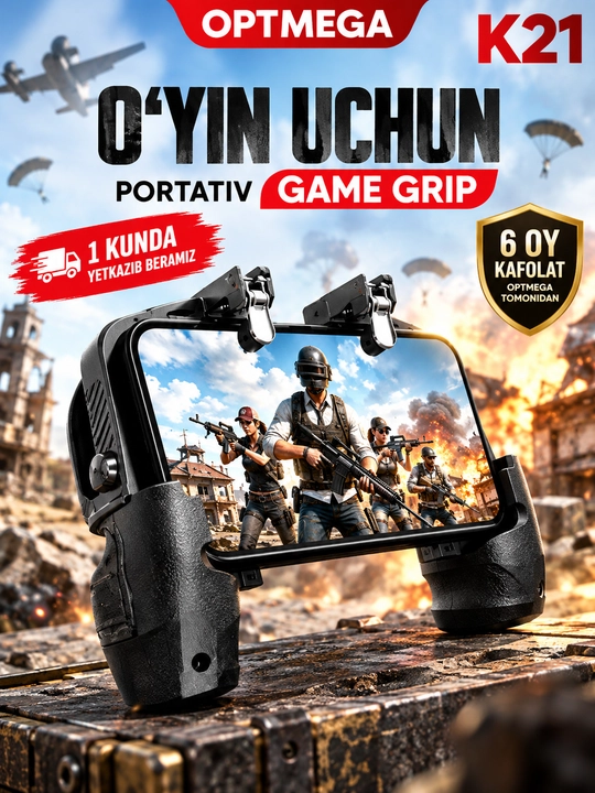 Triggerlar PUBG, Free Fire, Standoff o'yinlari uchun + Qo'lqop sovg'a - 