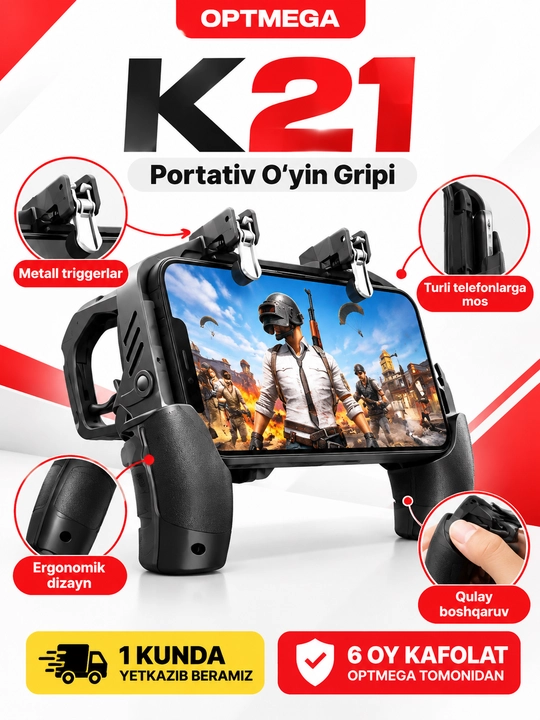 Triggerlar PUBG, Free Fire, Standoff o'yinlari uchun + Qo'lqop sovg'a - 