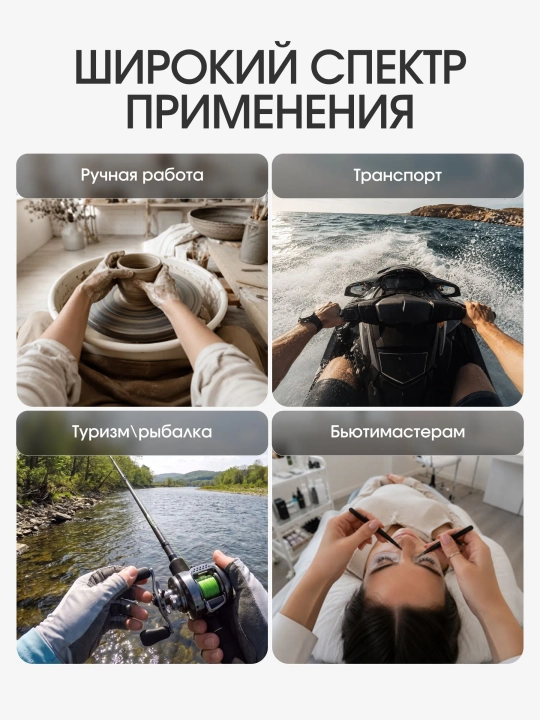 Держатель телефона на шею, шейный штатив 360°, для съемки видео, влогов, селфи и POV кадра
