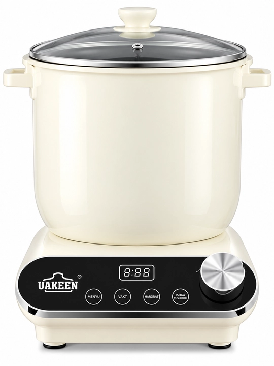 Uakeen zl 1002 multifunksiional pishiruvchi qurilma 7 l 900 vt raqamli displey