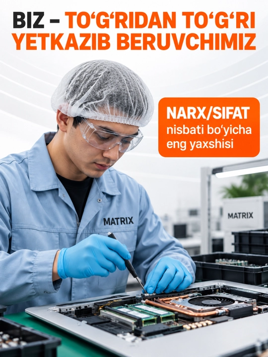 Ekran MATRIX 19/22/24/27/32 dyuym, IPS Full HD, ofis va o‘yinlar uchun