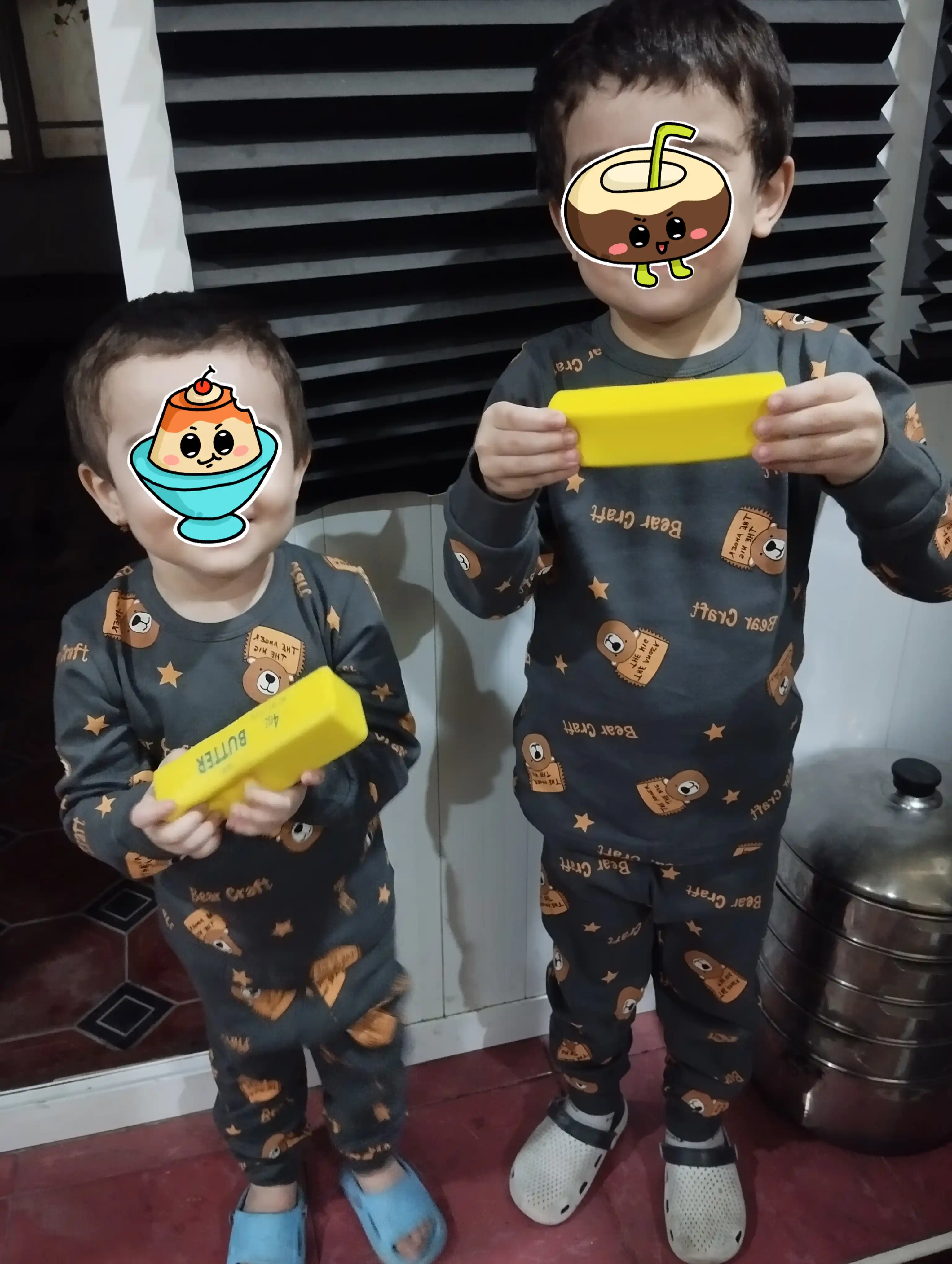 Пижама детская, хлопковая, со штанами, для мальчика, Elankids
