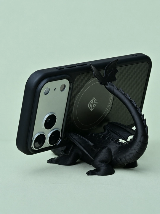 Подставка для телефона, 3D дракон