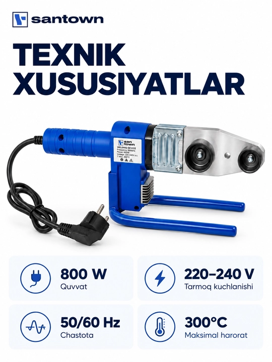 Quvurlarni payvandlash apparati