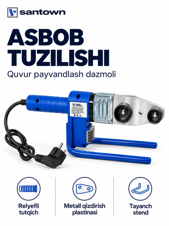 Quvurlarni payvandlash apparati