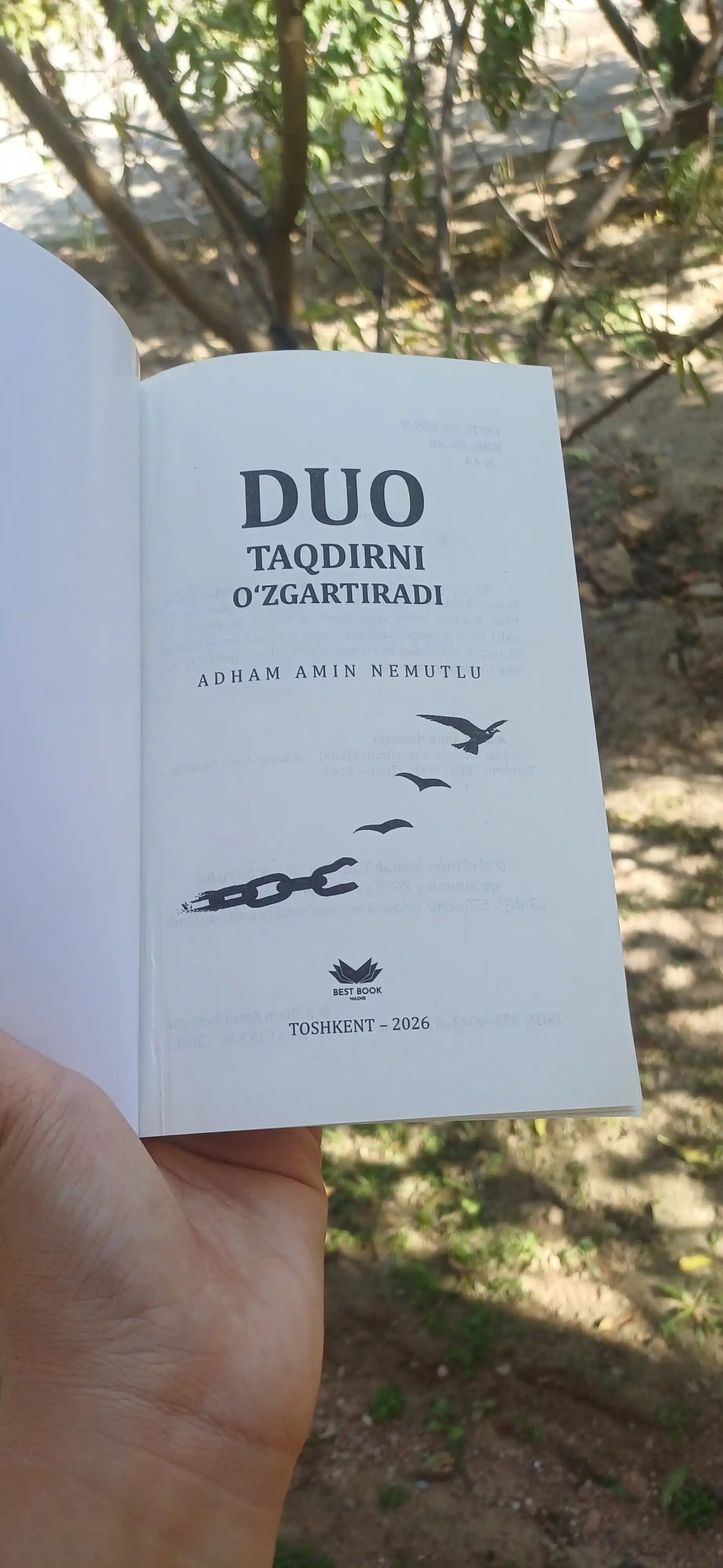 Atham Amin Nemutlu: Duo taqdirni o‘zgartiradi