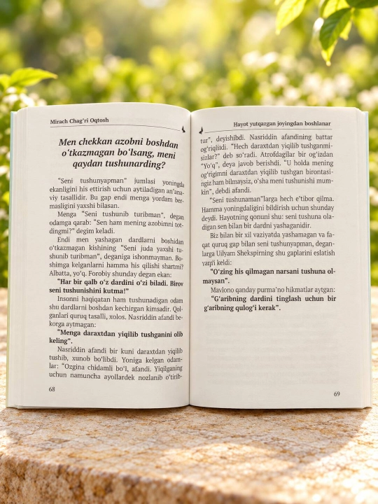 Hayot yutqazgan joyidan boshlanadi — Mirach Chagri Otash