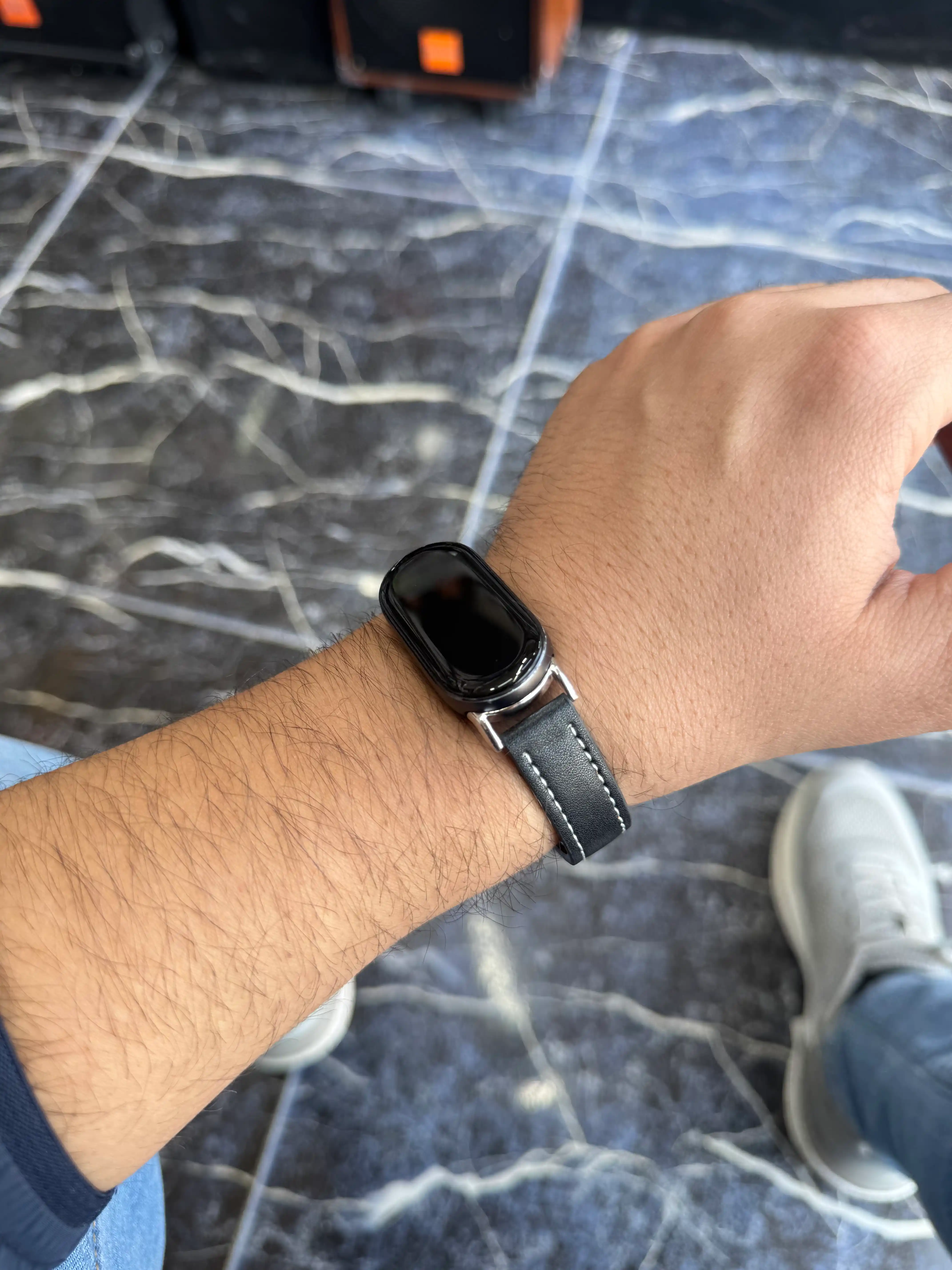 Ремешок Mi Band 8/9/10 с магнитном, железом