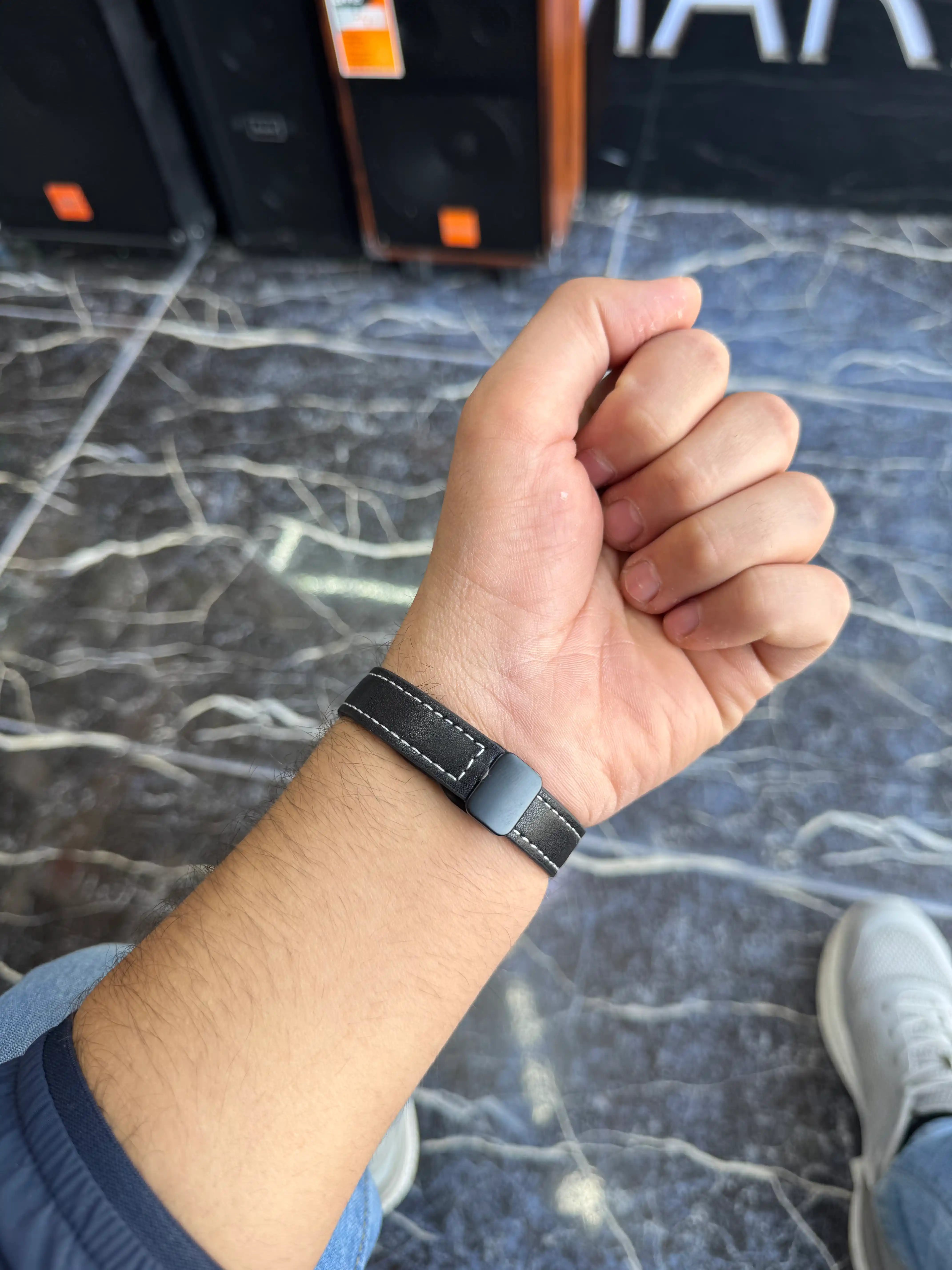 Ремешок Mi Band 8/9/10 с магнитном, железом