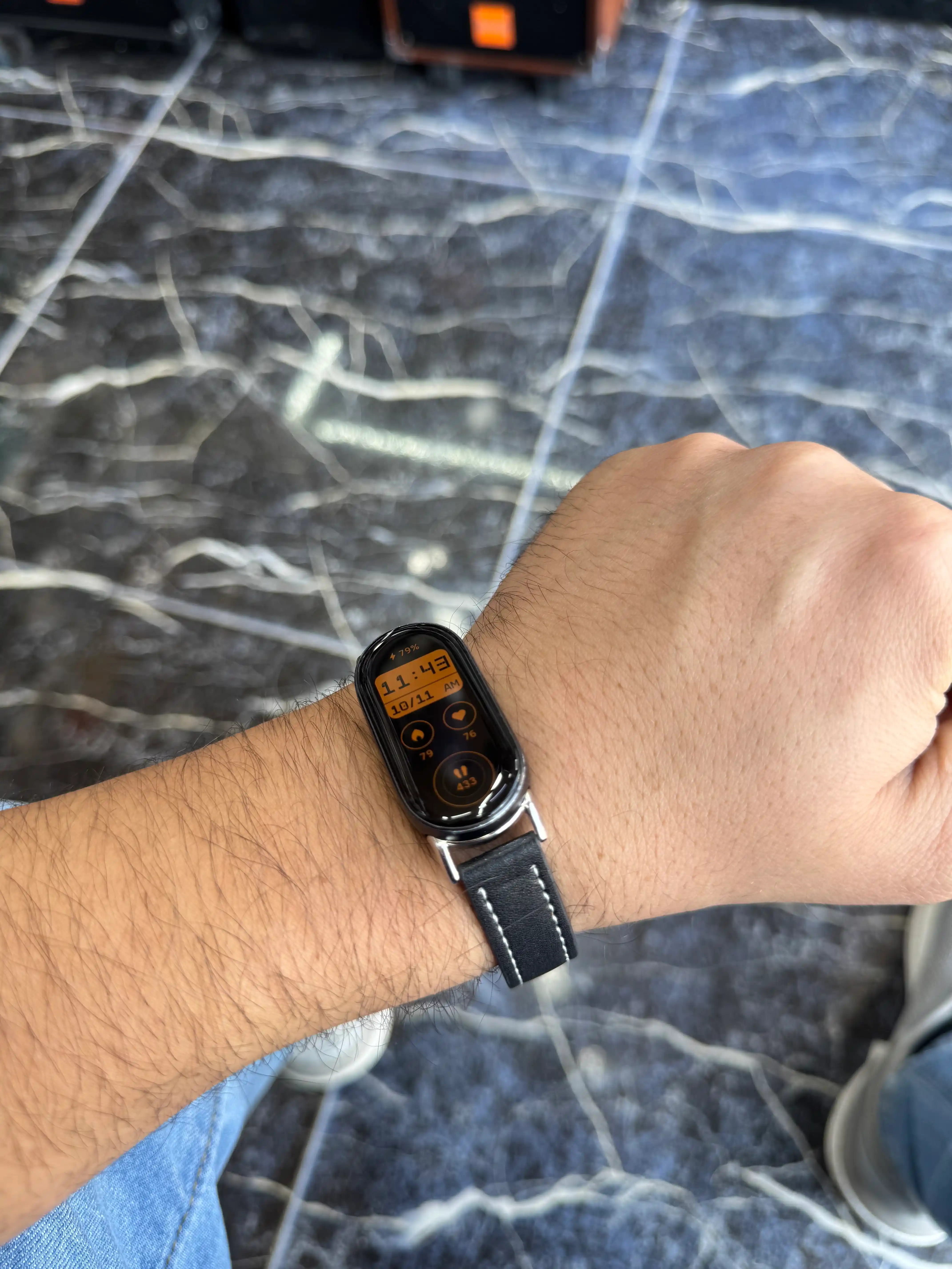 Ремешок Mi Band 8/9/10 с магнитном, железом