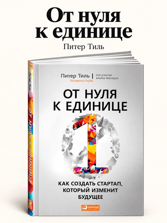 Ot nulia k edinitce, Kak sozdat` startap, kotorynit budushchee, Masters Blei`k, Til` Peter - 
