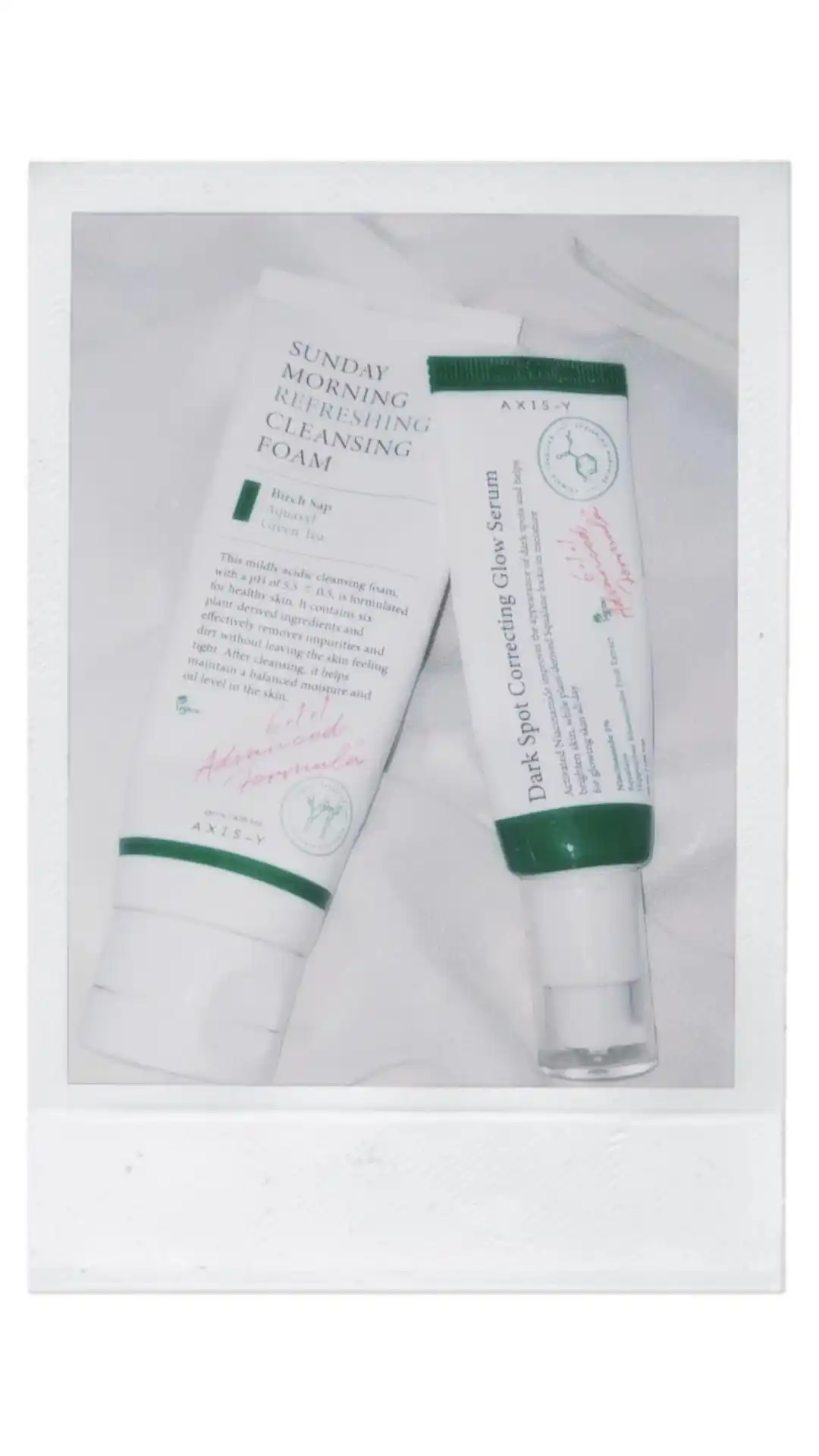 Namlovchi yuz yuvish ko‘pigi AXIS-Y Sunday Morning Refreshing Cleansing Foam, 120 ml