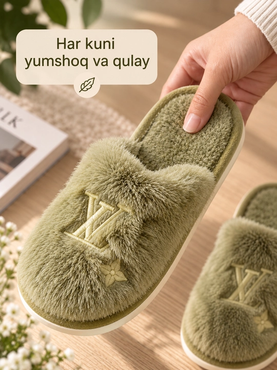 Женские мягкие теплые домашние тапочки, 36-41