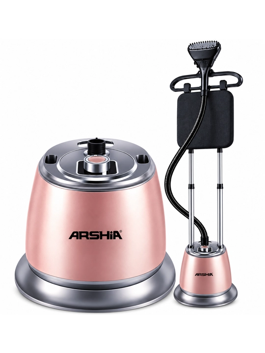Arshia vertikal bug‘lagich 2000 vt 2 3 l kuchli bug‘ 35 g/min kiyim tekislagich