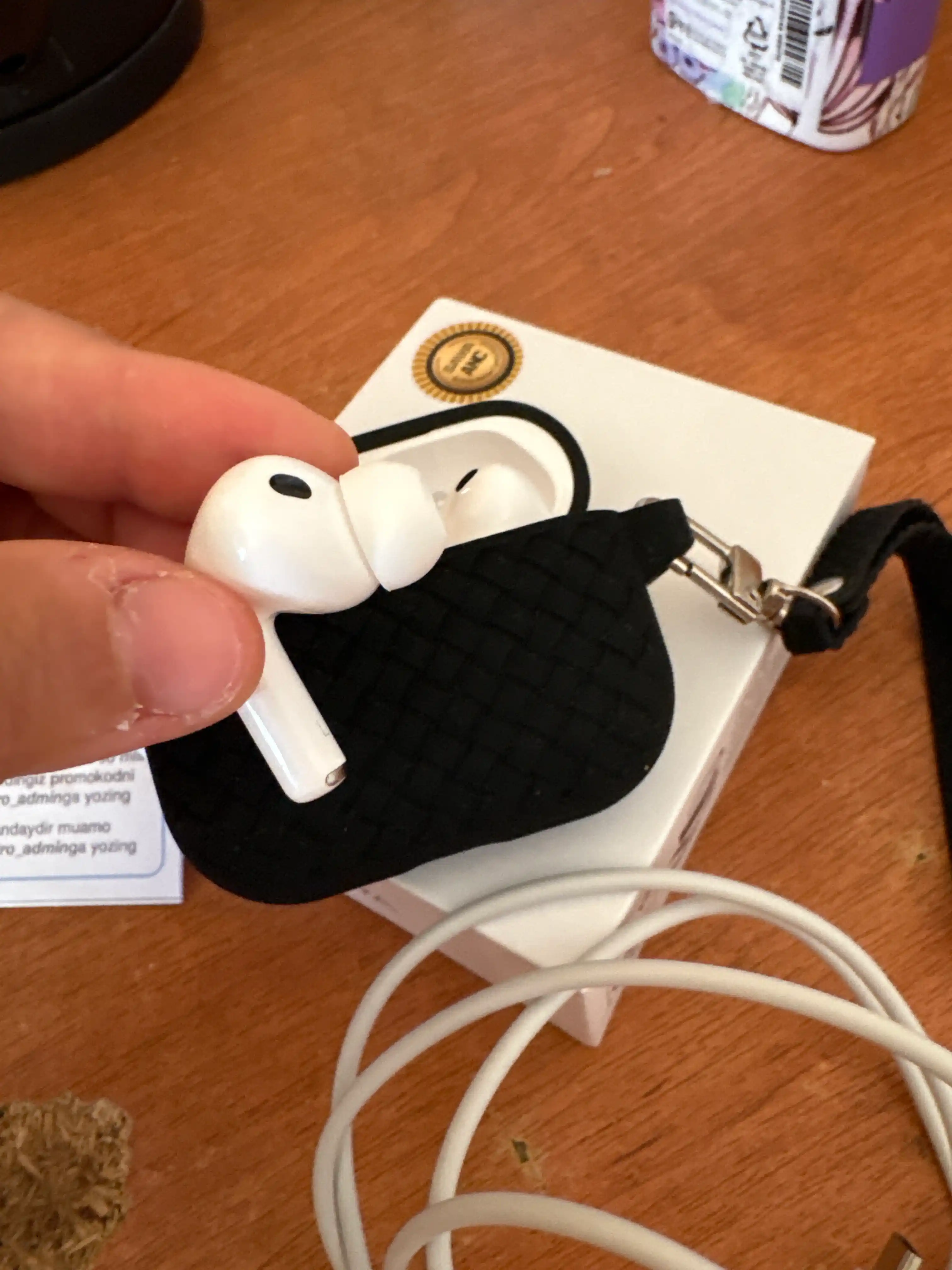 Pods Pro 3 simsiz quloqchinlari, Bluetooth 6.0, ANC, sovg‘a sifatida g‘ilof
